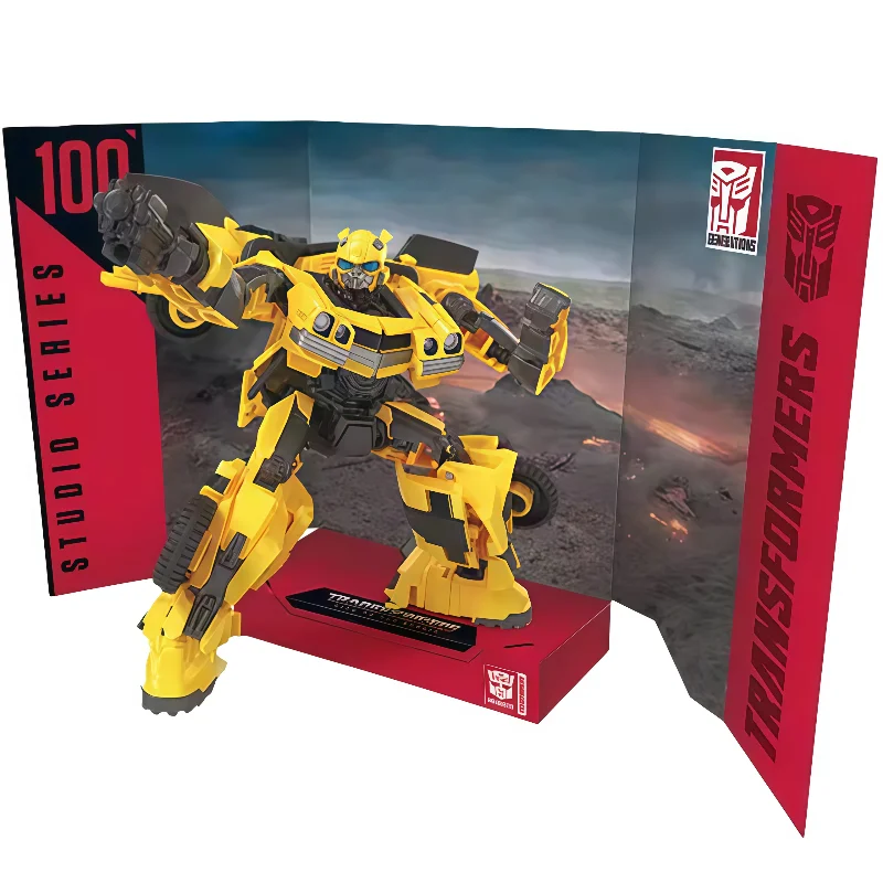Disponibile Hasbro Transformers Giocattoli classici Serie Studio Bumblebee Transformer Robot Action Figure Modello Raccogliere Hobby Giocattoli