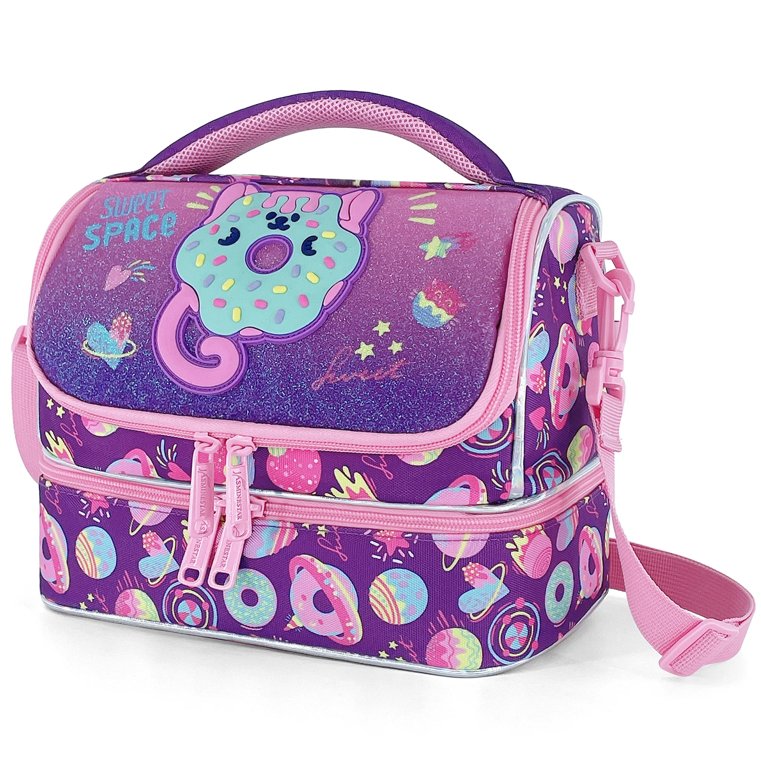 Torba na lunch dla dzieci Duża pojemność Piknik Camping Szkoła Torba na lunch Łatwy do przenoszenia w podróży i na zajęcia na świeżym powietrzu