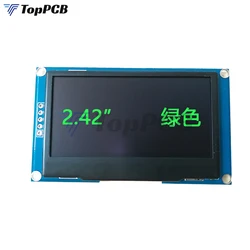 SSD1309 2.42 inch OLED Display Module 128*64 12864 Screen Display I2C IIC 3.3V White Blue Green Yellow for Arduino Raspberry Pi