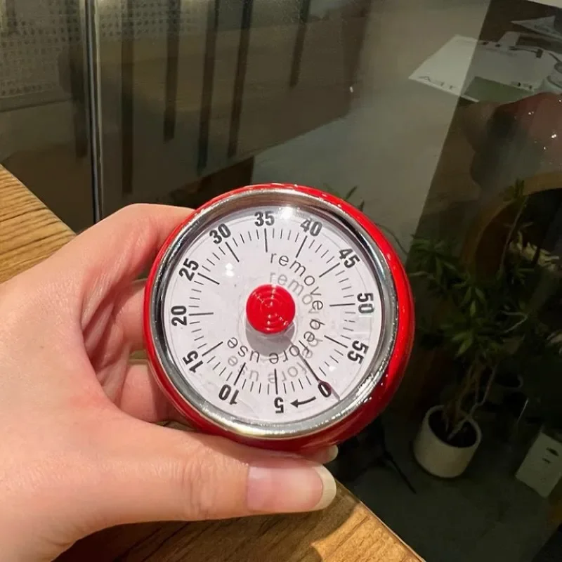 Japanese Style Kitchen Timer with Magnetic Suction Visualization Time Management Reminder Countdown Cooking Baking Alarm Clock