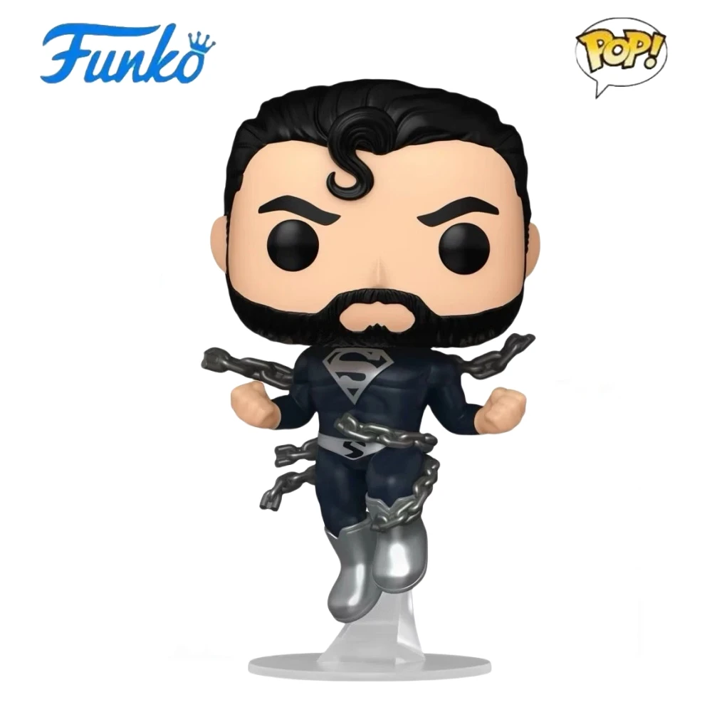 

Funko POP Superman (Black Suit) 557 Figures DC Comics Vinyl Figure Collectible Limited Edition Figurine Decoration Toy Gift