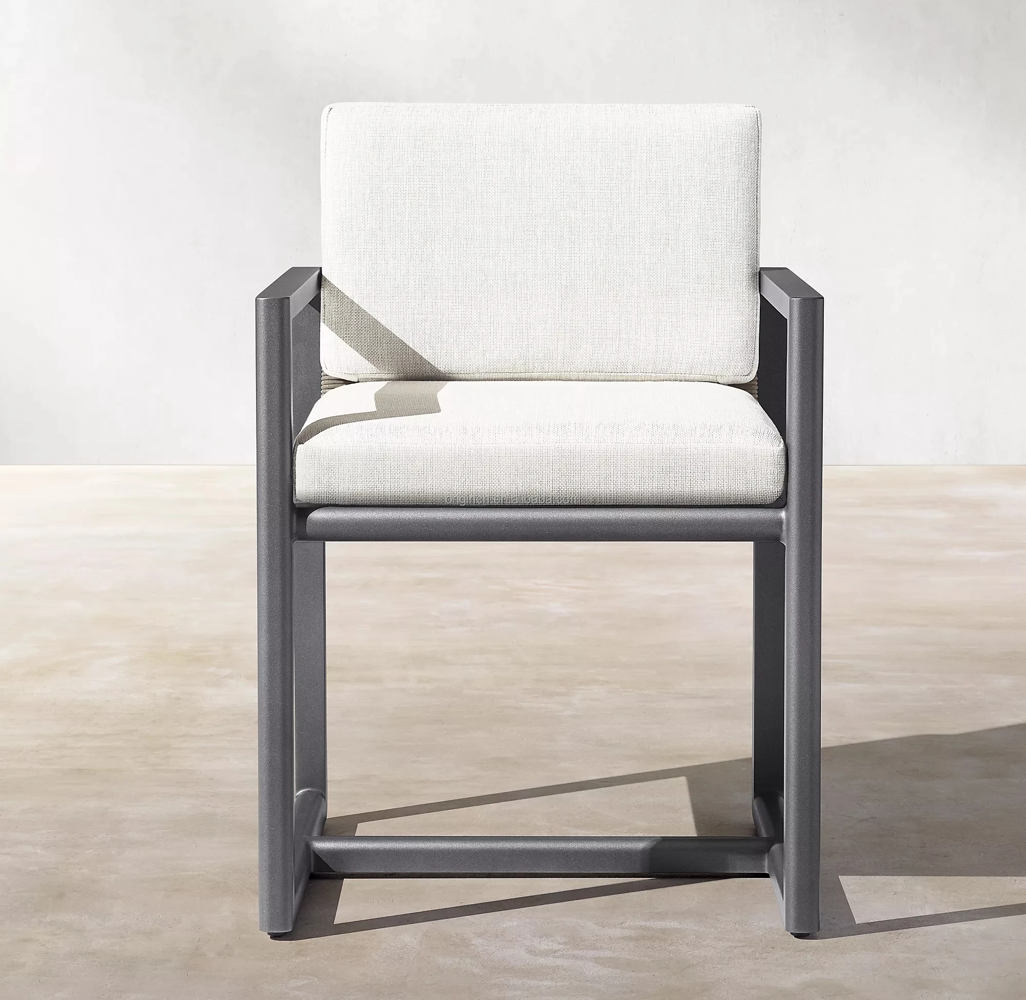 -Garden Outdoor Furniture Modern Luxury Style Mixed Material Aluminum Chair