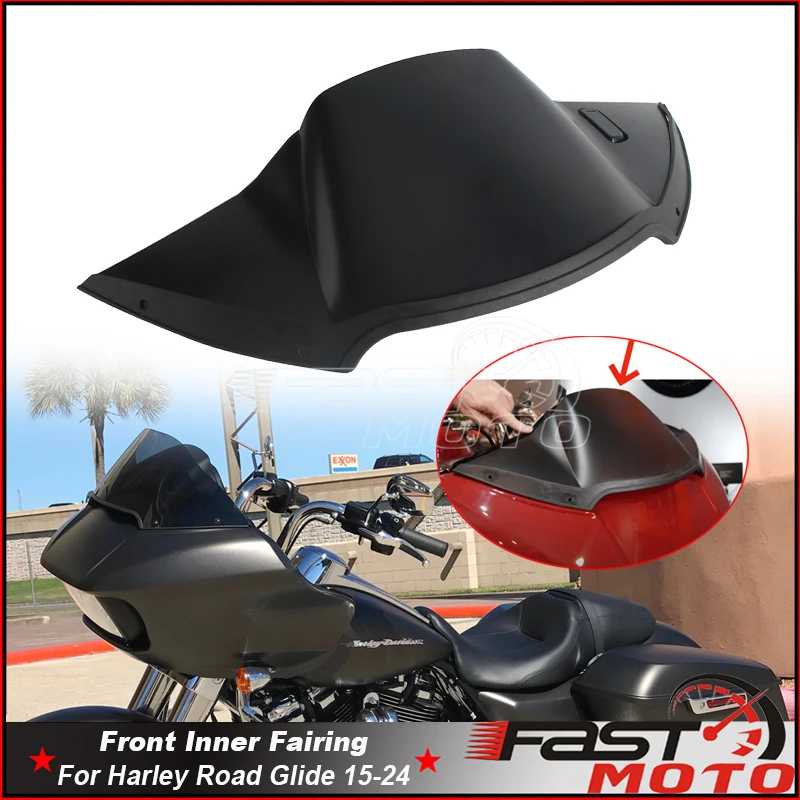 Air Duct Cover For Harley Touring Road Glide CVO/SE Limited Special Ultra Motor Inner Fairing Air Duct Baffle Actuator 2015-2024