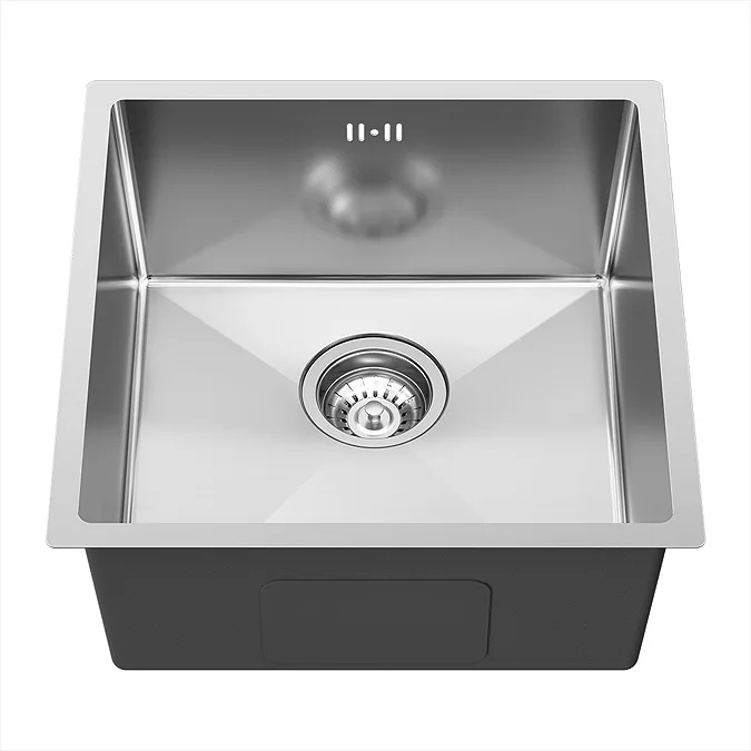 304 stainless steel household sink wholesale multi size thickened large single slot table top and bottom basin factory direct
