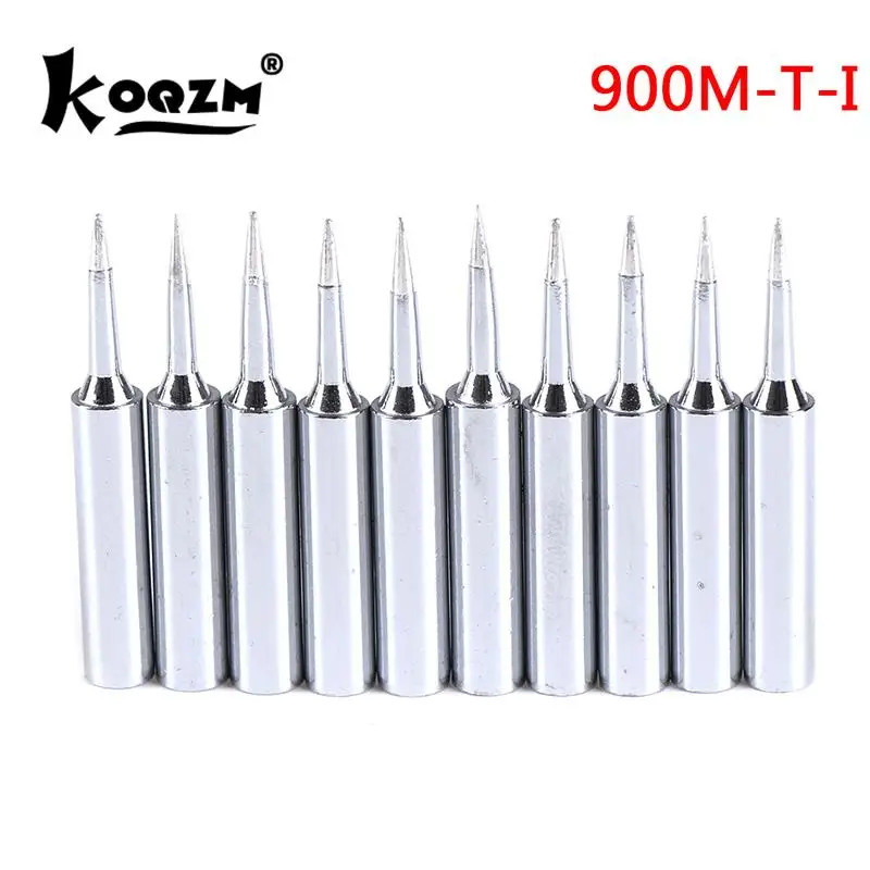 10pcs 900m-t-i soldering tips sharp soldering replacement solder iron head tool