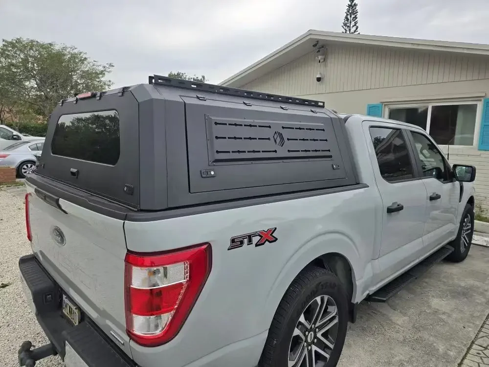 Customized 4X4 hardtop aluminum canopy for toyotas Hilux Tacoma Ford ranger raptor F150 250 Nissan Navara np300 topper camper