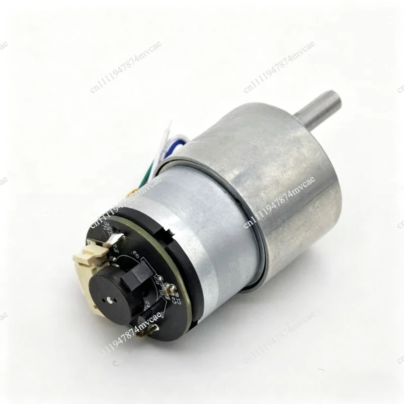 JGB37-520B DC 12V Gear Motor With Hall Encoder Low Speed Miniature DC Geared Motor  Signal Disk Speed Measurement