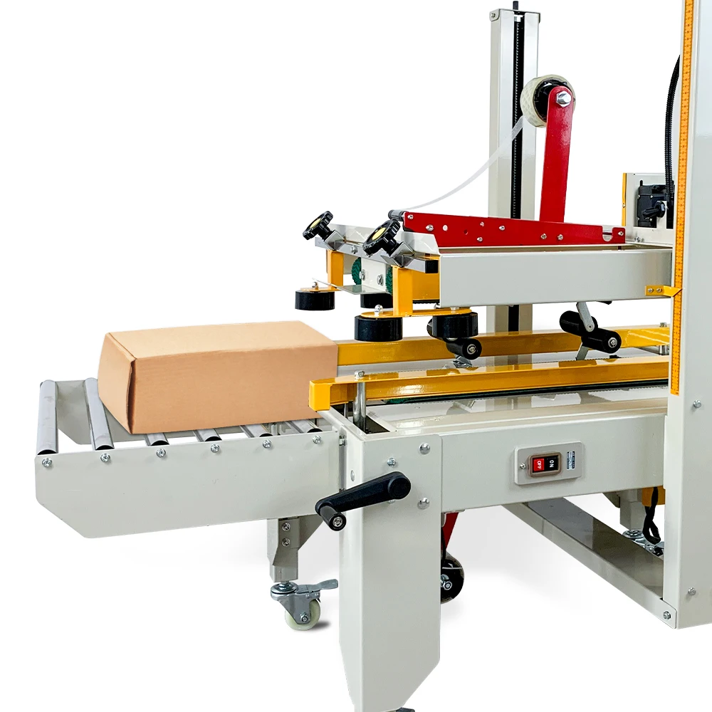 FXJ6050 Popular Custom Semi-auto Adhesive Case Tape Carton Sealer Carton Sealing Machine Box Sealer Machine