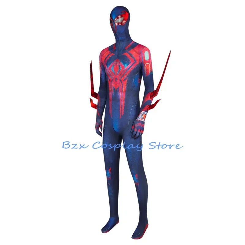 FC62099 Spider Cosplay Anime a través del versículo Miguel O'Hara disfraz mono héroe Zentai traje de Halloween máscara para @ FC8!