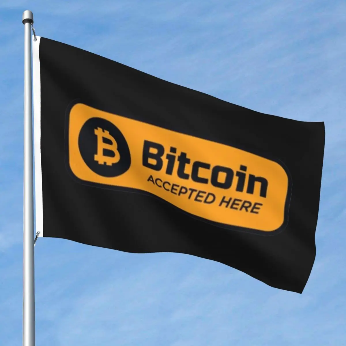 De Marque Elon Reeve Musk Doge Bitcoin Flag Room Decoration Big Size 5x8ft 150x240cm Banner for Decor