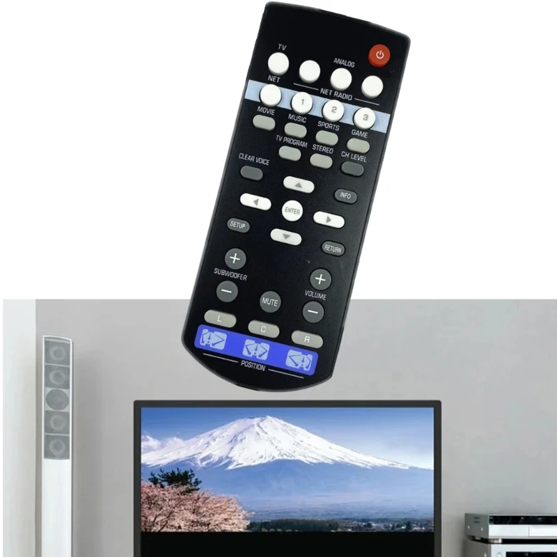  Replacement Remote Control Replacement for SRT-1500 YSP-1600 FSR86 ZP80780