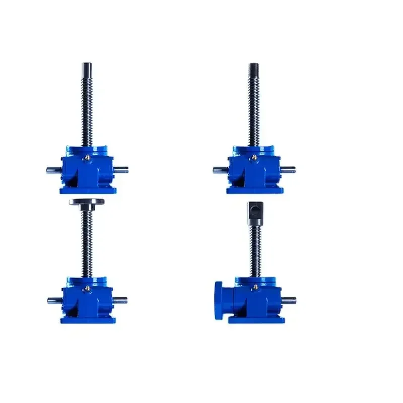 For SWL1T/2.5T/5T Leading Screw Collar Cigar Handoperated Worm SWL Lifting Reducer Fixed Lifting Platform Electric hand