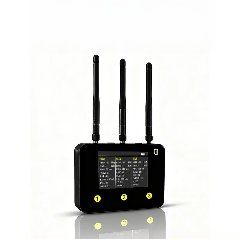 

4G signal tester Three networks simultaneously test handheld networks to optimize mobile phone signal detection and analysis