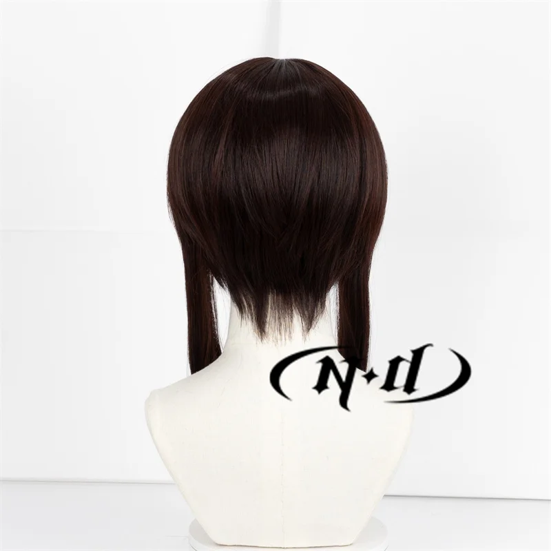 ND Identity Ⅴ Gardener Emma Woods parrucca Cosplay Costume per capelli castani festa a tema di Halloween per parrucche comiche Con Coser sintetiche