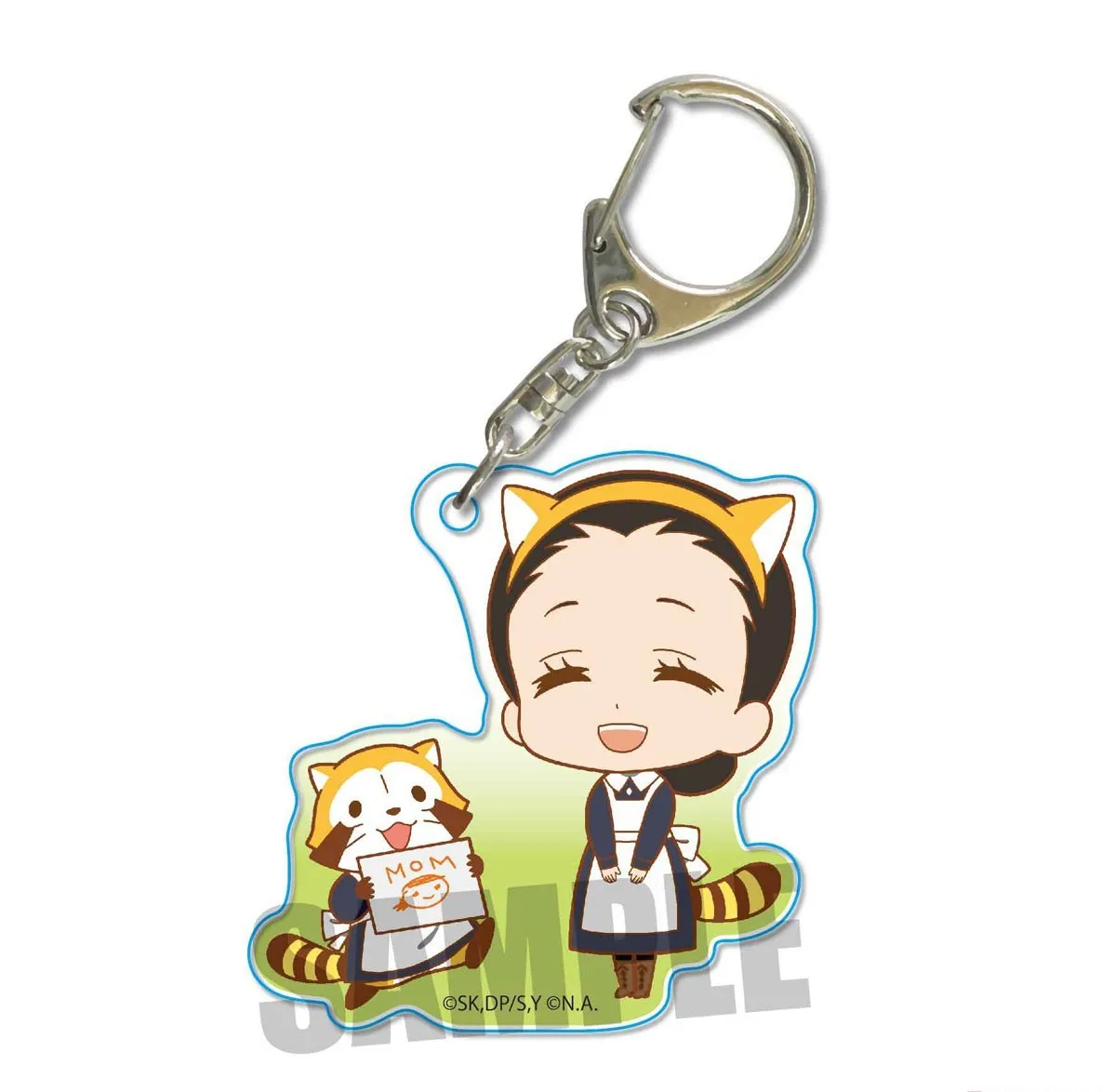 لعبة نورمان إيما راي آنا موجيكا المفاتيح دمية أنيمي الاكريليك كيرينغ قلادة للهدايا