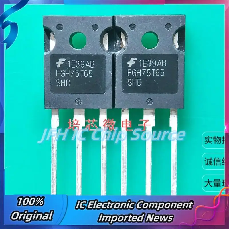 5PCS-10PCS  5PCS-10PCS  FGH75T65 FGH75T65SHD  IGBT 75A 650V Best Quality Stock