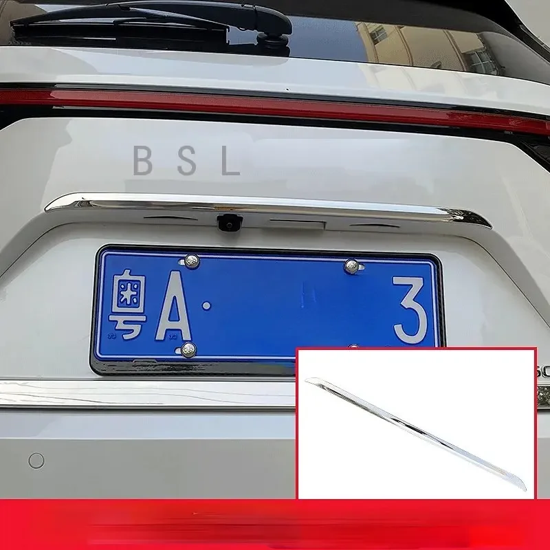 For Lexus NX260 NX350hNX400 2022+ Stainless Steel Trunk Lid Tailgate Strips Trims Moulding