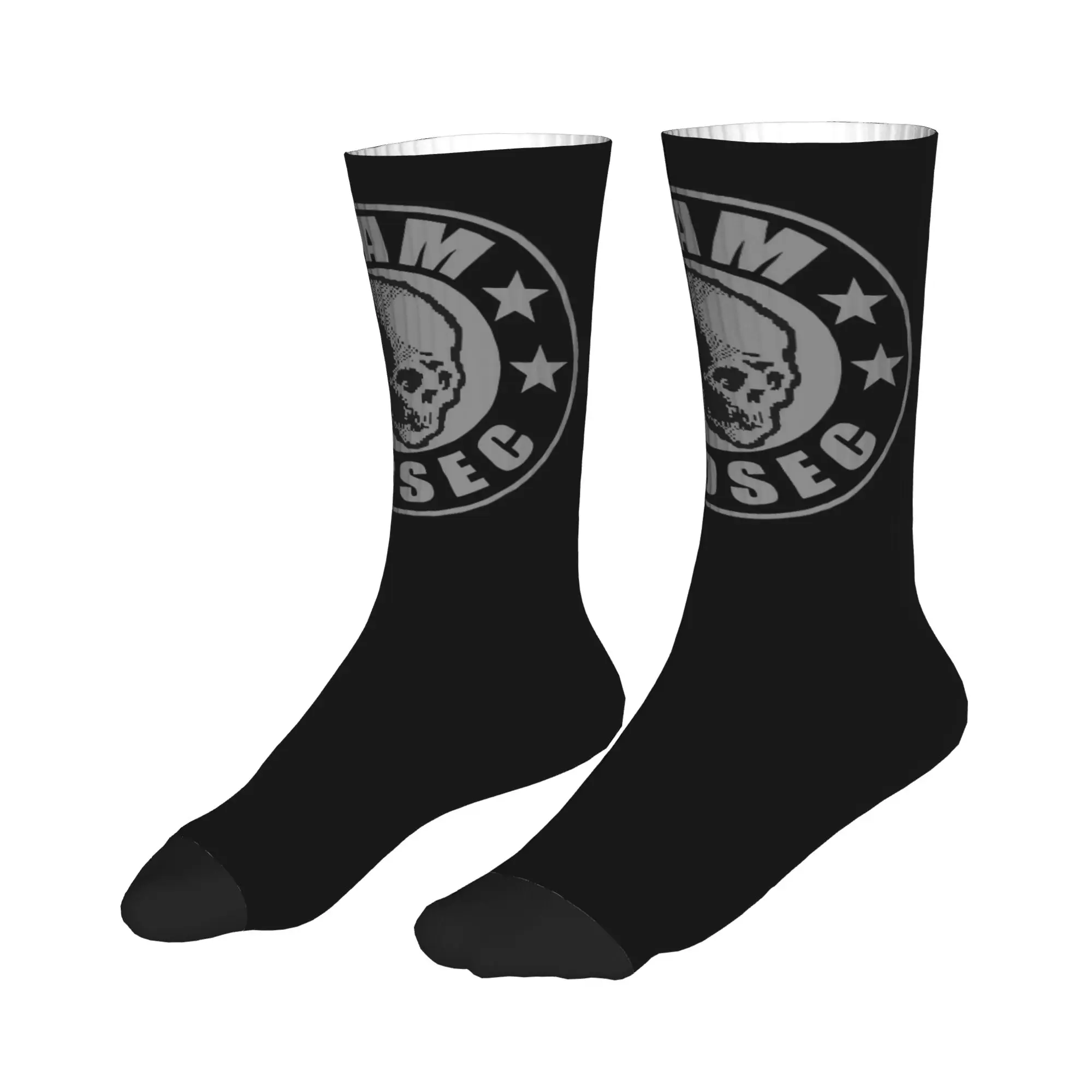 

All Seasons Stockings I Am Dedsec Sport Socks Funny Middle Tube Socks for Men Women Birthday Present