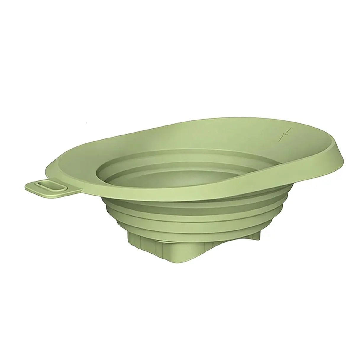 【BRILLIANT 】Leak-Proof Silicone Funnel Deflector for Slushie Machine Models-for Juice Blenders, Smoothie Makers Green