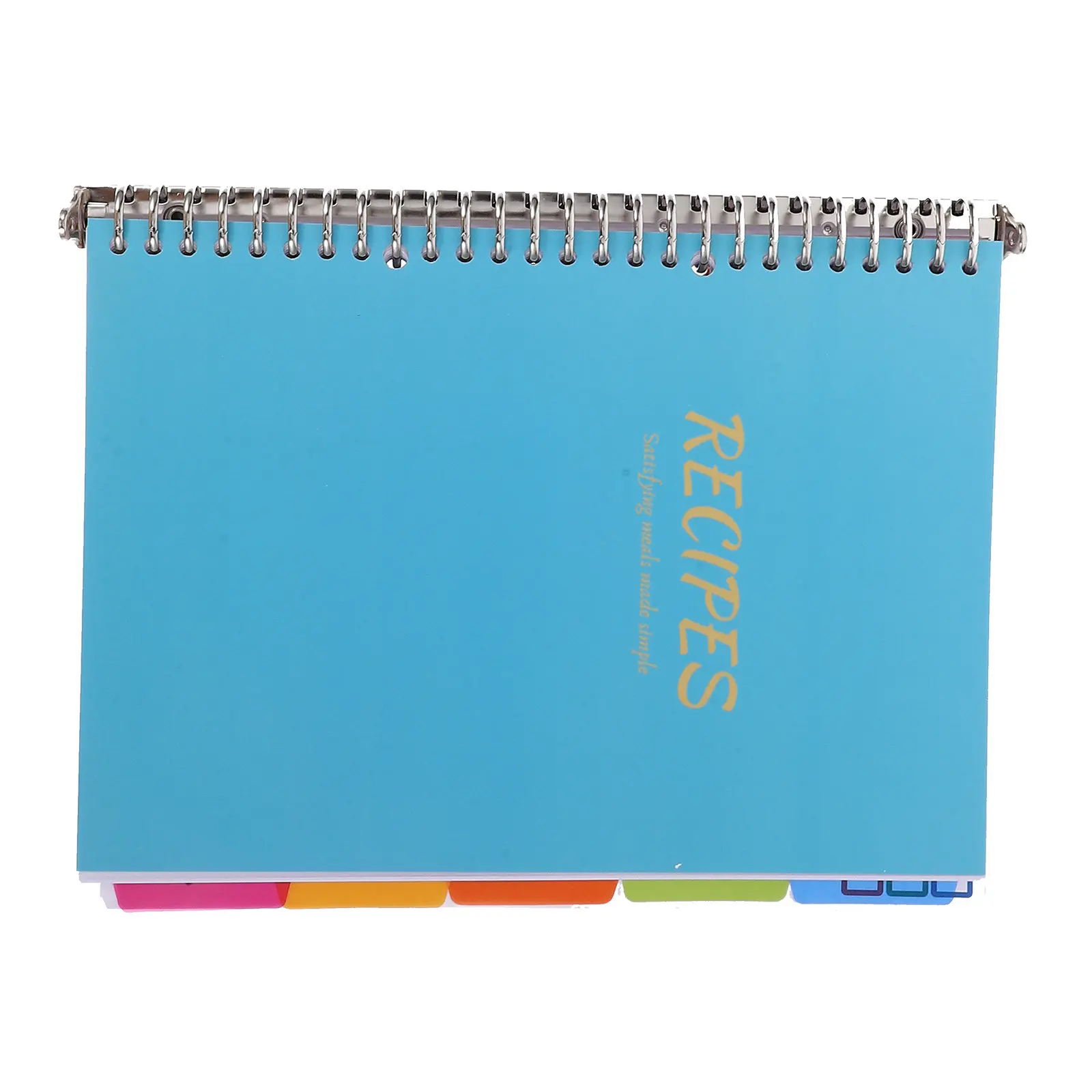 

Книга-органайзер для рецептов с разделителями, 100 листов, для сбора рецептов, кухонный органайзер для домашних поваров, для планирования выпечки и приготовления еды