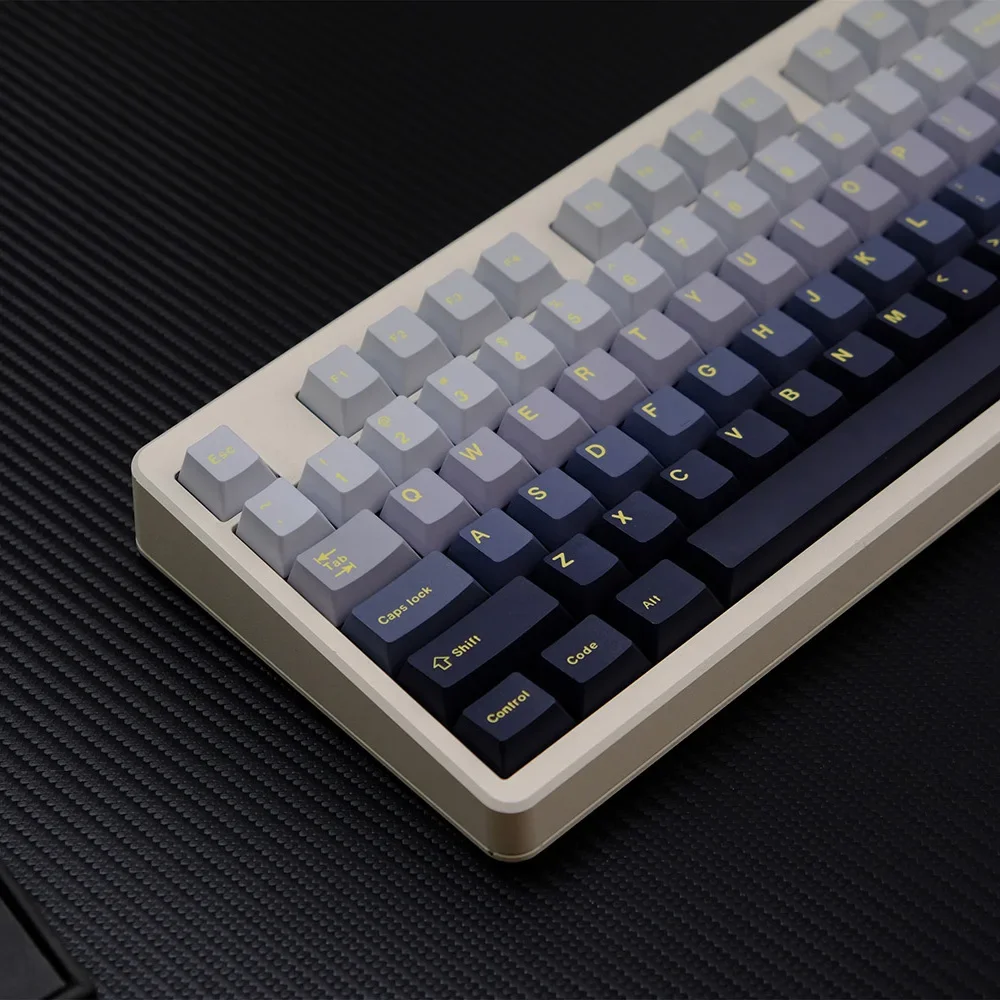 

Mountains gradual change Original PBT sublimation keycaps for gaming mechanical keyboard 68/87/108/75