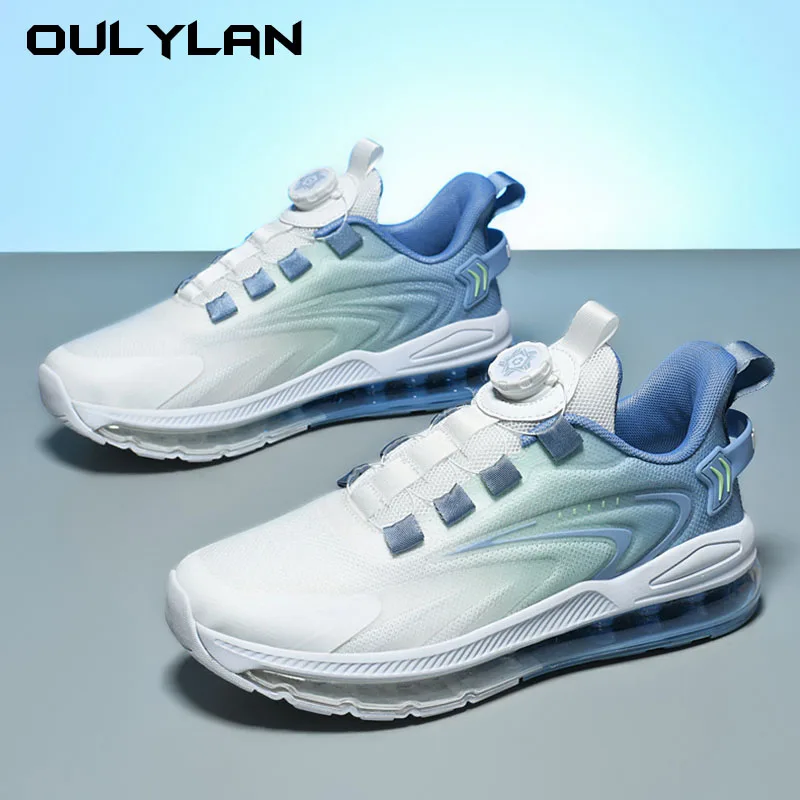 High Quality Men's Sneakers Light Breathable Running Shoes 2024Leather Shoes for Men Comfortable Shock-absorbing Casual Shoes