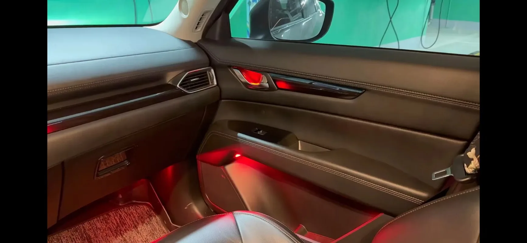 Upgrade 256 Color Symphony Light Emitting Diode Interior Ambient Light for Mazda CX-5 2017-2024 Atmospheric Strip Accessories