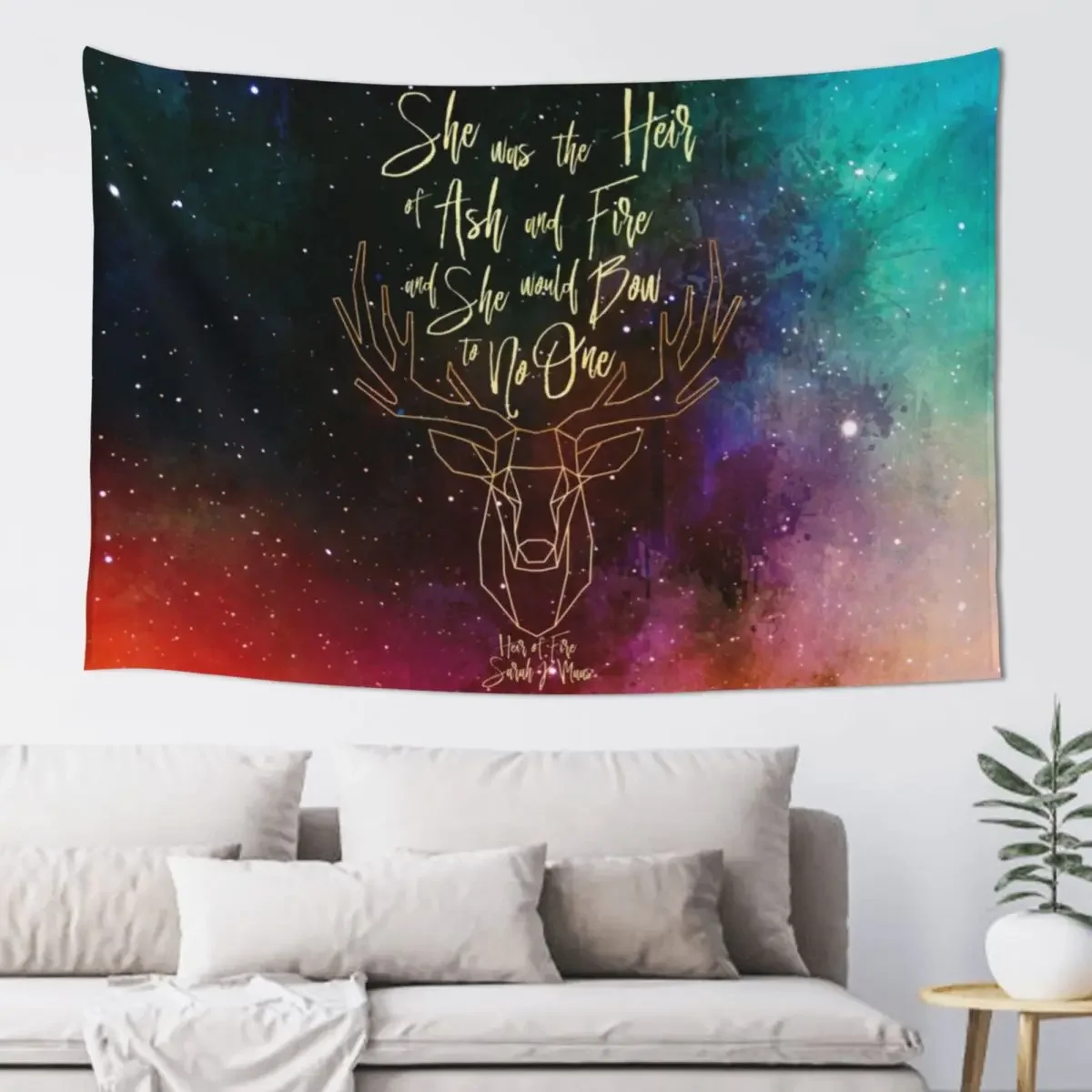 

She was the heir of ash and fire and she would bow to no one. Heir of Fire Tapestry Home Decorating Decoration Room Tapestry