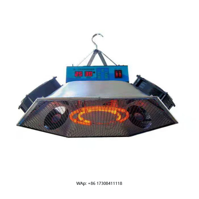 Hot Selling Infrared Chick Brooder Air Sports Chick Poultry System  Steel Livestock Poultry Farm Heater