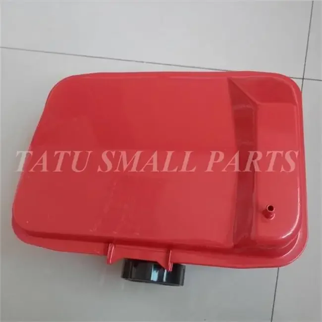 L100 DIESEL FUEL TANK CMPL. CW.  FOR YANMAR  L90 & MORE 406CC 9HP ENGINE TILLER CULATIVATOR CAP FILTER PETCOCK  4.5L RED / BLACK