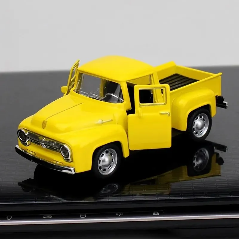 Alloy Car Model Simulation Car Cartoon Cute Children's Car Bus Pull Back Toy Car Tabletop Small Decoration Toy image 4
