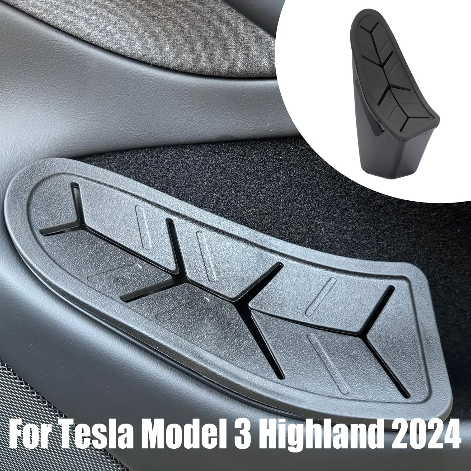 

For Tesla Model 3 Highland 2024 Car Door Trash Can 2PCS Garbage Can Car Door Trash Bin Storage Organizer Debris Box Accessories