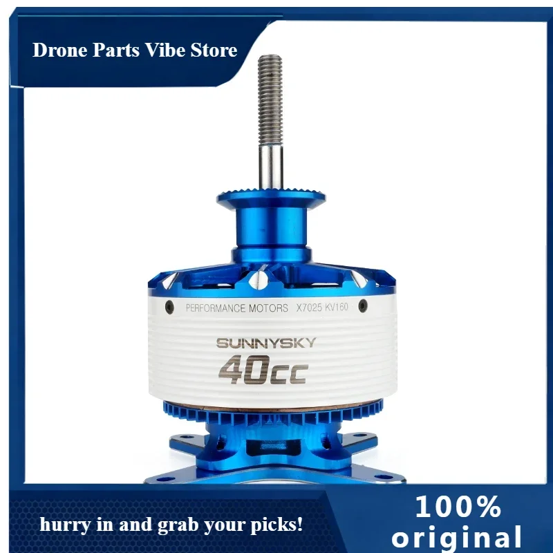 

Бесколлекторный двигатель APSUNNYSKY X7025 III 160KV 190KV для радиоуправляемых самолетов и дронов серии X-Fixed Wing 40cc 3D