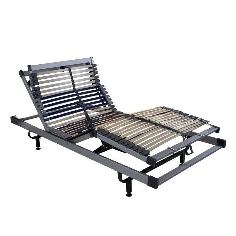Single electric row skeleton electric double bed frame intelligent lifting function bed frame remote control