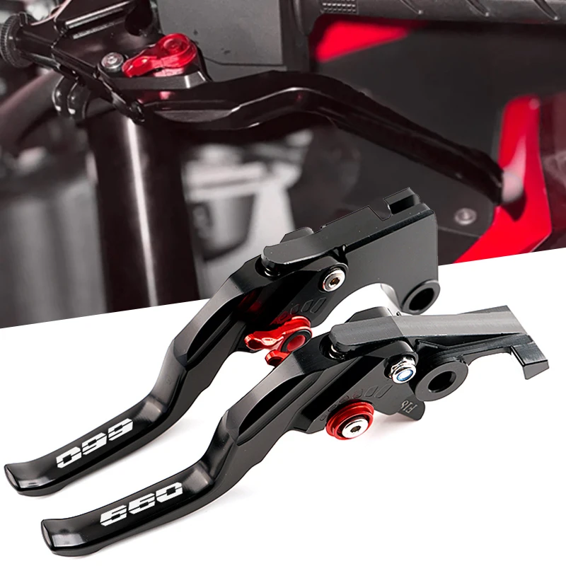 

2025 New Brake Clutch Lever Motorcycle CNC Adjustable Brake Clutch Levers For TRIUMPH Tiger Sport 660 Trident 660 2021-2026+