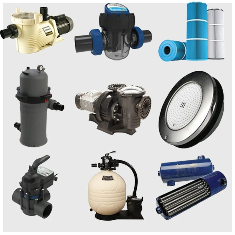 Gama completa de alta calidad de equipos y accesorios para piscinas, que incluyen escaleras para lámparas de piscina y venta al vacío al por mayor
