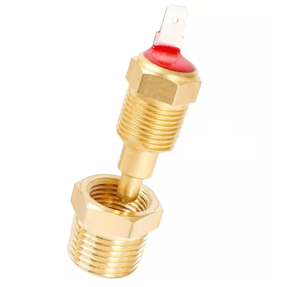 Accurate Temperature Measurements COOLANT TEMP SENSOR ADAPTER FAN GROUNDING THERMOSTAT SWITCH NPT 3/8 1/2 Inch