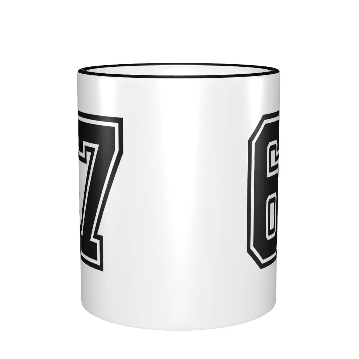 67 Meme Six Seven 6 7 Meme Design 6 7 Mug Cute Coffee Cup Gifts For Kids Adult