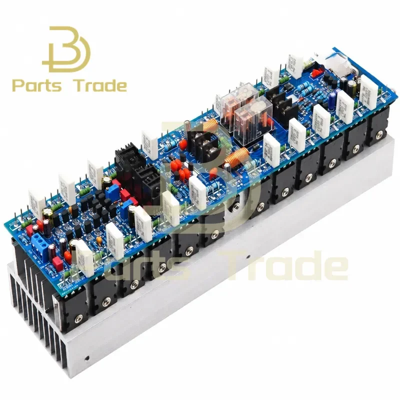 for NEW C5200 A1943 Tube 1000W+1000W High Power 2.0 Channel Stereo Professional Stage Audio Amplifier Board