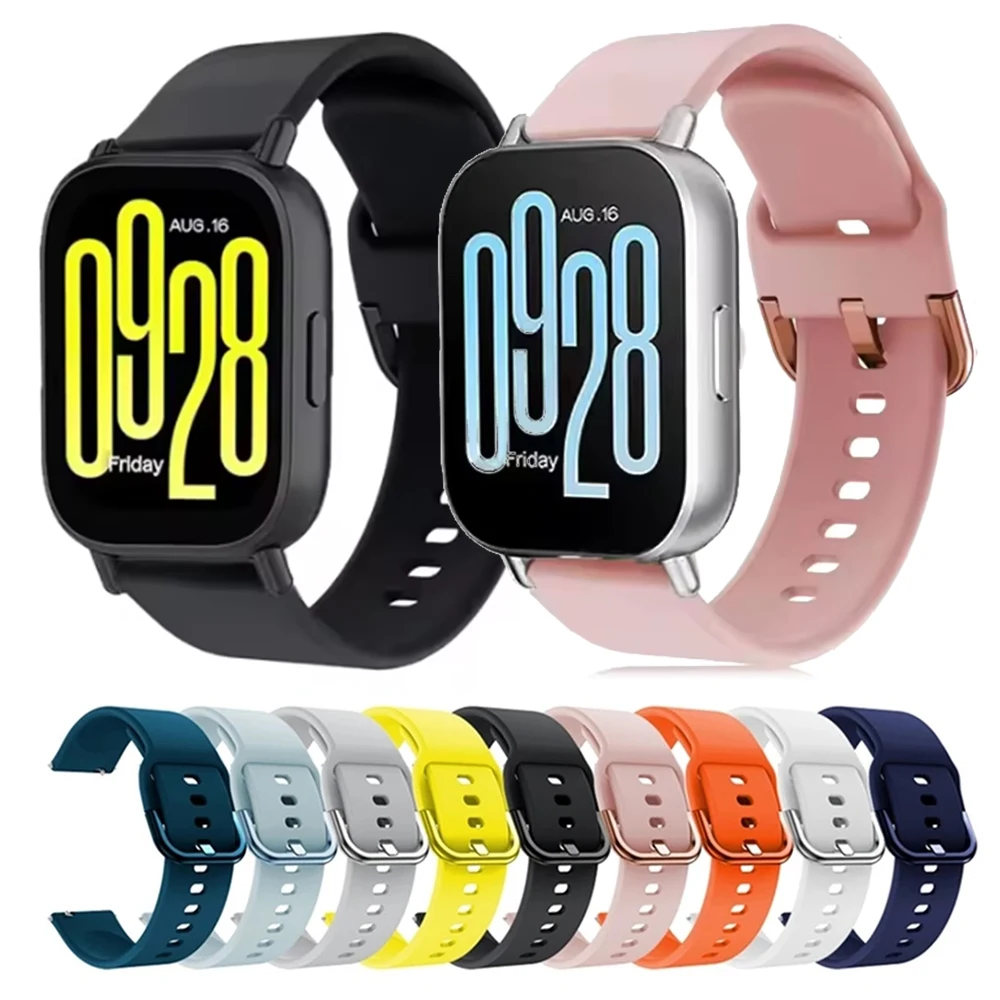 Силиконовый ремешок 22 мм для Redmi Watch 5 Active/Lite Smart Watch Band