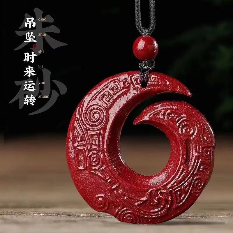Natural Genuine Purple Gold Sand Temperament Pendant with High Content Perfect for Gifting During The Emperor Time of Operation