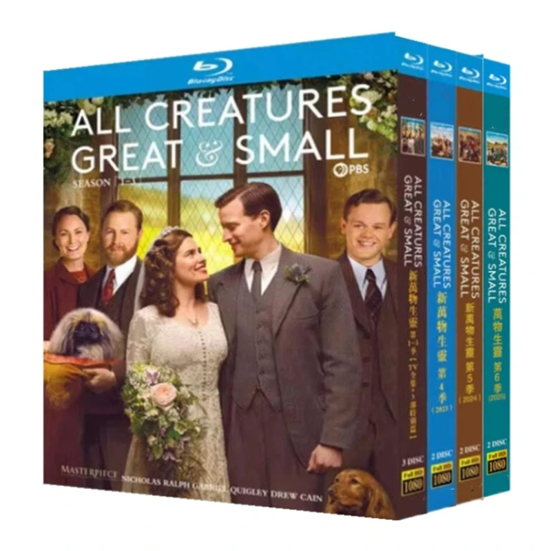 All Creatures Great and Small Season 1-6 Blu-ray Disc