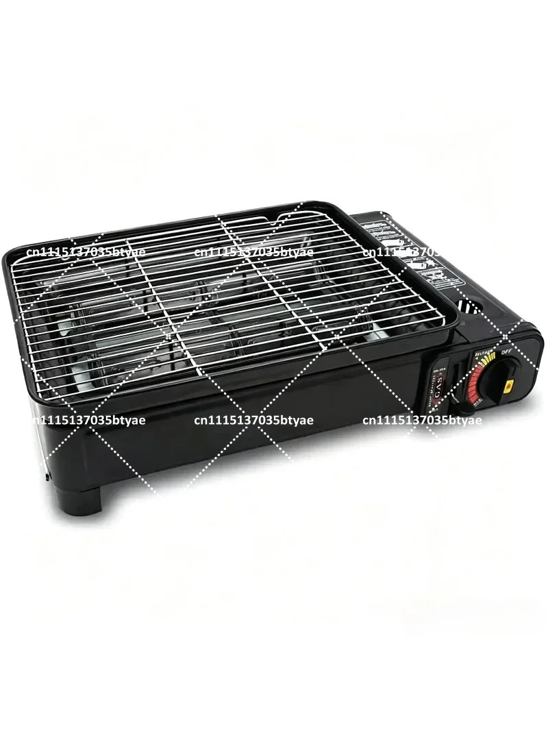 outdoor-portable-butane-gas-stove-smokeless-barbecue-grill-home-camping-cooking-tool