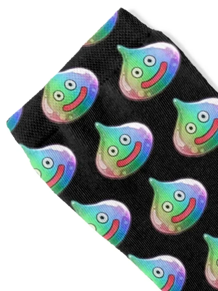 Dragon Quest Rainbow Slime Socks Novelties New year's warm winter Socks Men's Women's