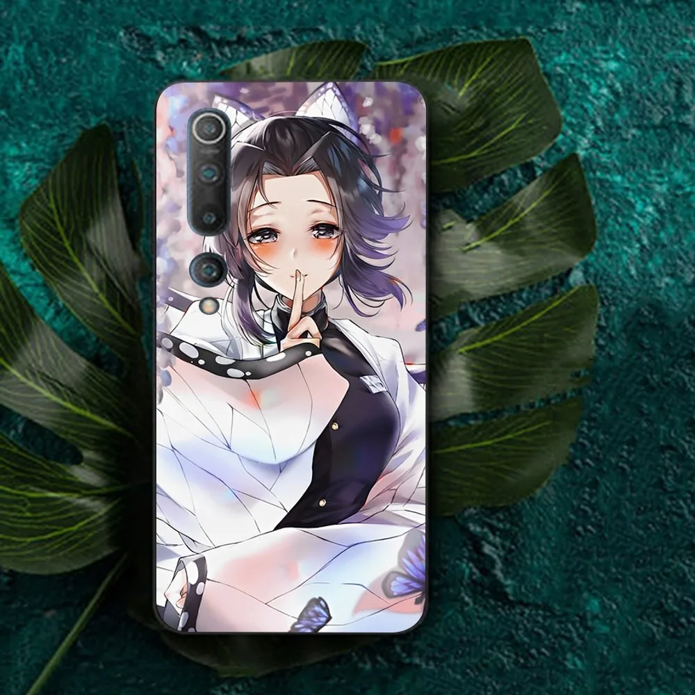 Capa de telefone Demon Slayer, Kochou Shinobu, Redmi Note 4X5 A 6 7 8 Pro T 9 Pro 9S 10 Pro 11 Pro 11S 11S 11 Pro PocoM3pro