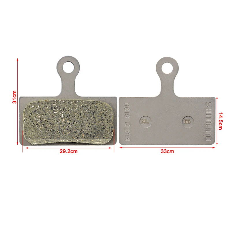 Shimano G01S/G05S MTB Bicycle Disc Resin Pad Brake Pads for Shiman M6000 SLX M7000 Deore XT M8000 M615 M666 M675 M785 RS785 R517