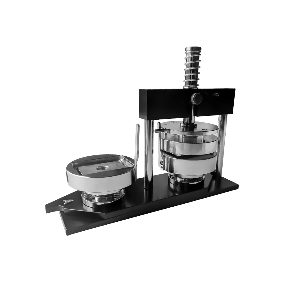 40*60mm Rectangle Badge Pin Button Machine with Interchangeable Mould Set Used Manually or on Pneumatic Machine