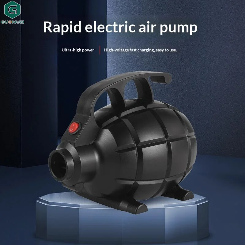 600W Air Pump for Air Inflatable Bed EU Plug Fast Fill Lightweight Safe Operation for Camping Festival