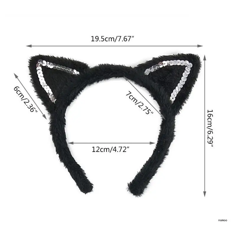 Cats Costume Set Cats Cosplay Costume Sexy Tail Bowtie Cats ear Headband