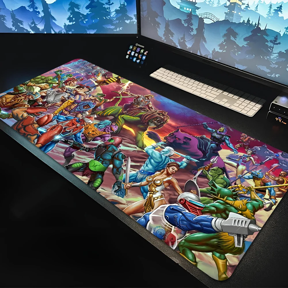 He Man Masters Of Universe Mousepad Mouse Mat Desk Mat With Pad Gaming Accessories Prime Gaming XXL Keyboard Pad Padding Mat